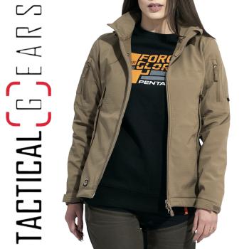 PENTAGON ARTAXES DAMEN SOFTSHELL JACKE K08011-W-03 COYOTE